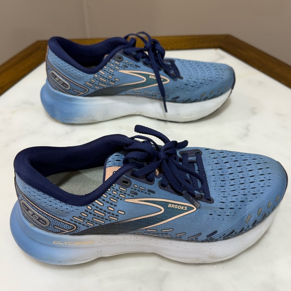 Brooks Glycerin 20 Blue Running Shoes